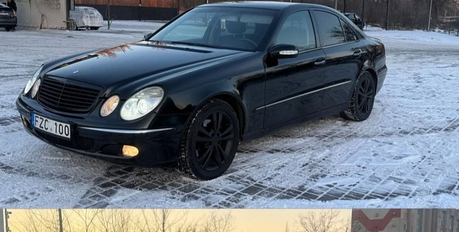 Мерседес 211 отличная комплектация на обмен пишите 77751188 ватсап телеграм Тирасполь - изображение 1